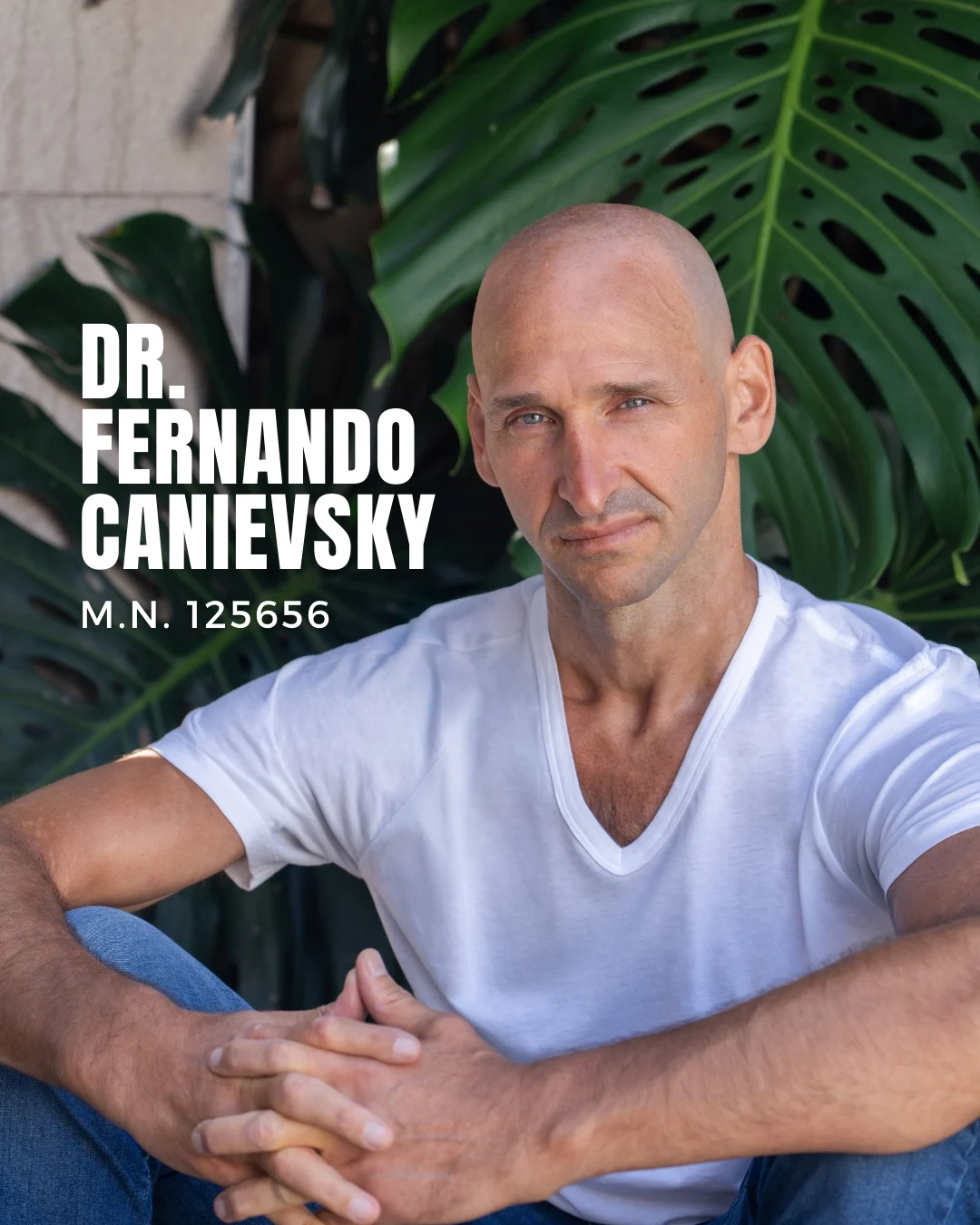 Retrato del Dr. Fernando Canievsky, director médico de Medicina del Medio